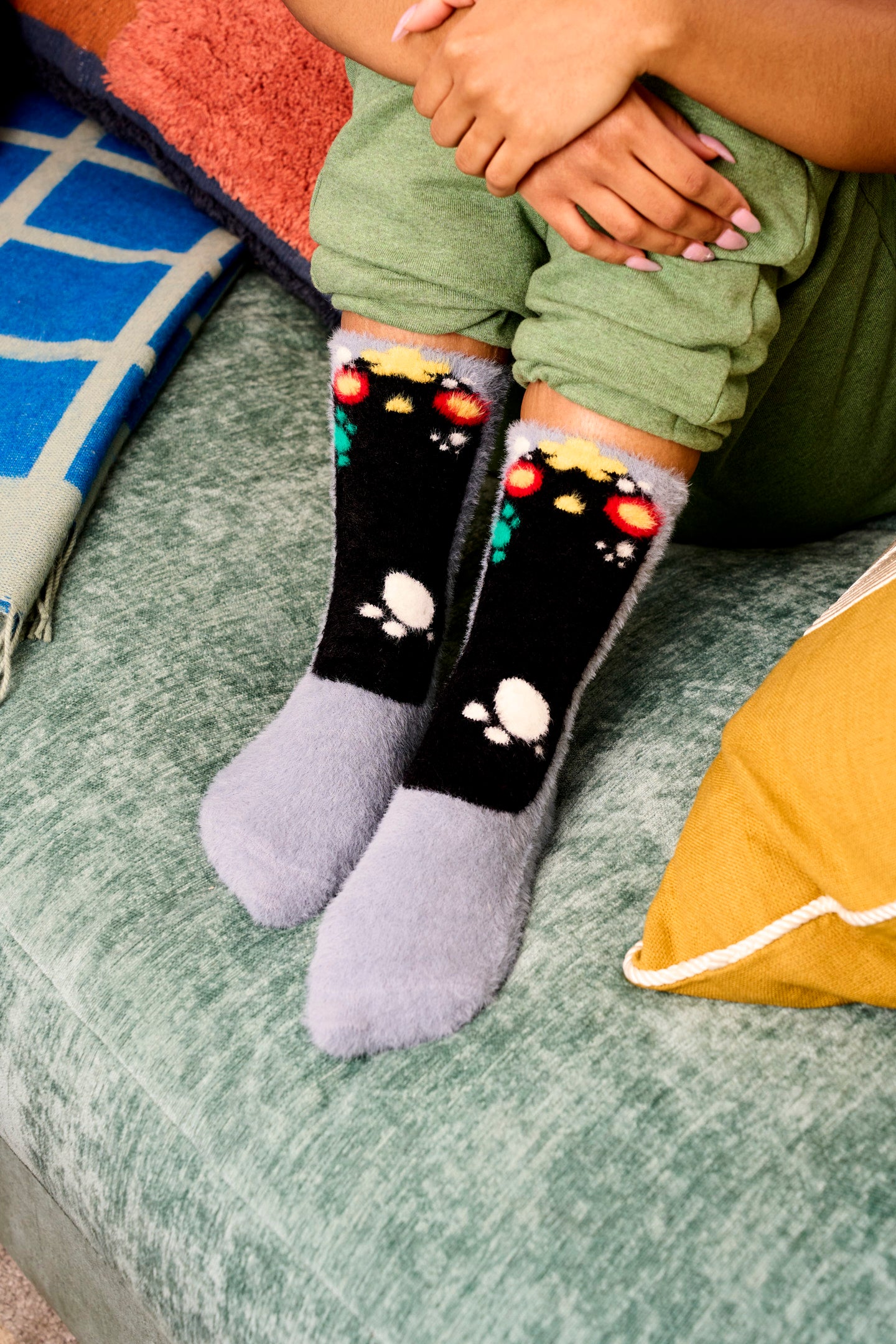 Gloom Spirit Fuzzy Socks